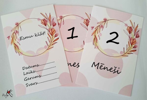 Mēneša kartiņas Rozā - Image 4